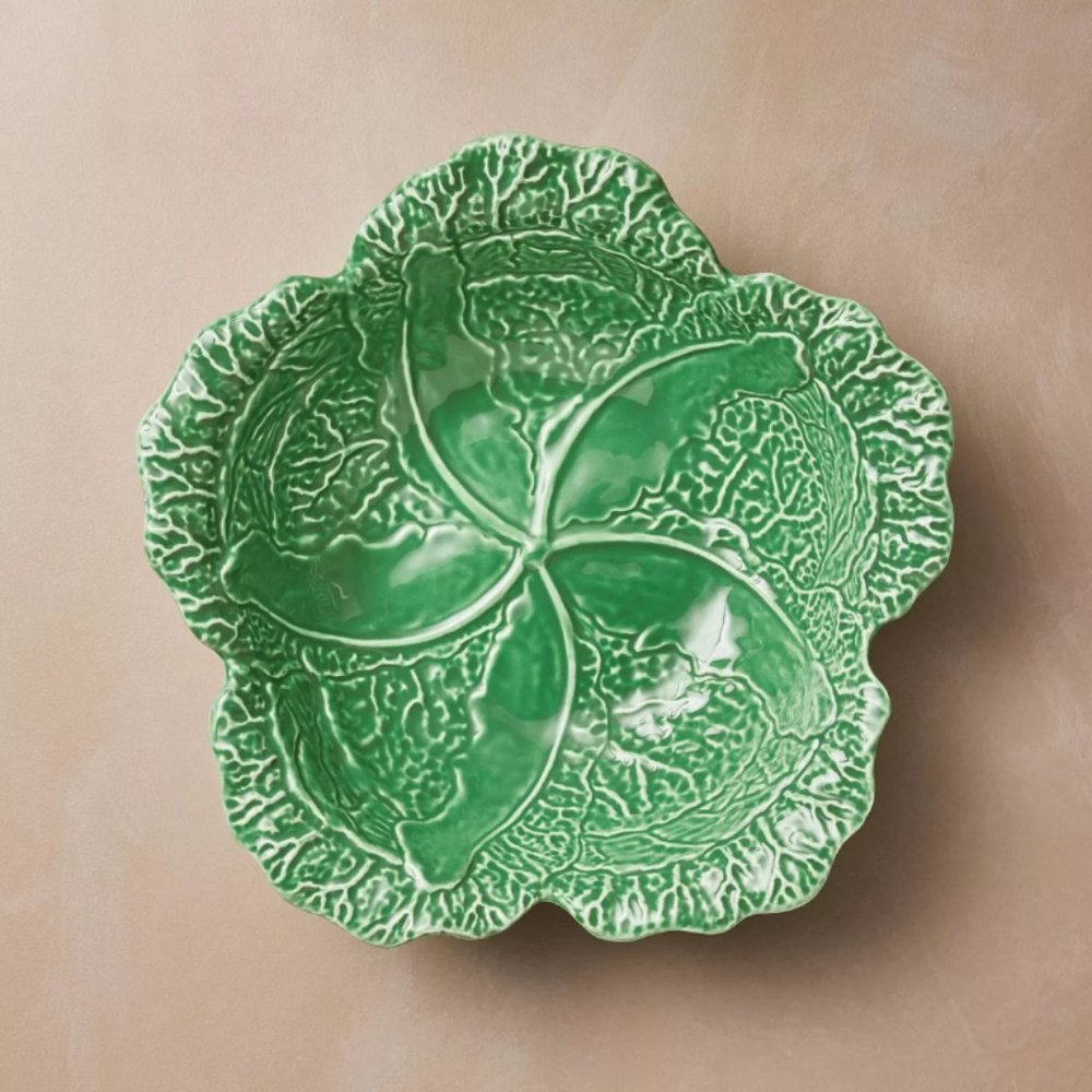 John Derian for Target Cabbage Serving Bowl, green, fall, plate, platter
